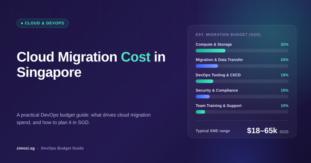 Cloud Migration Cost in Singapore: A DevOps Budget Guide