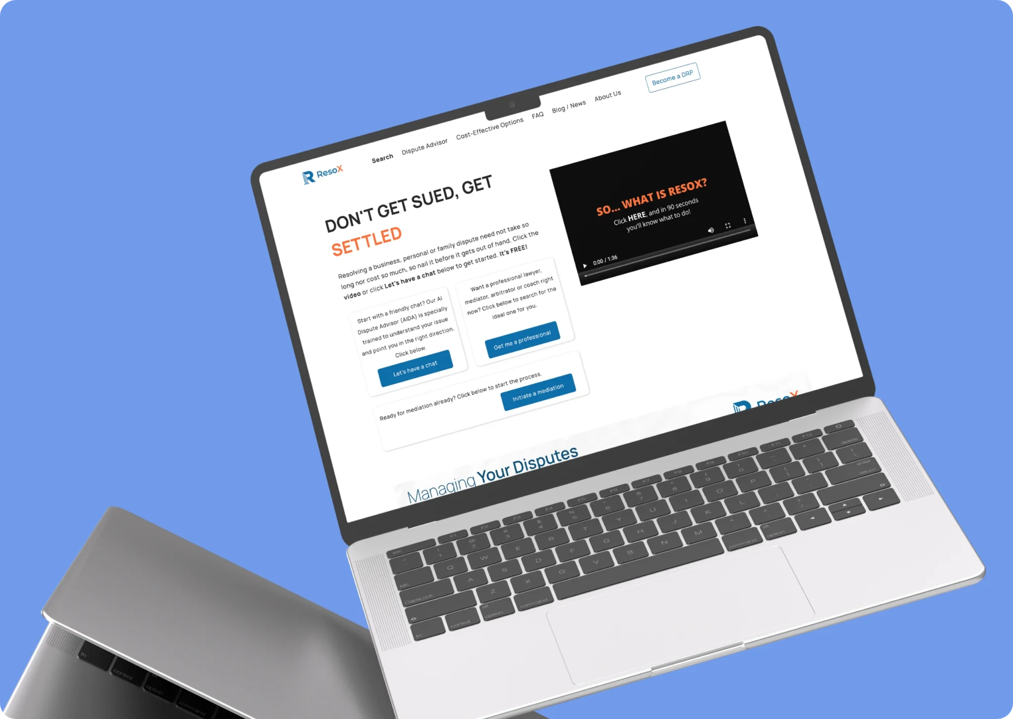 ResoX legal professional directory