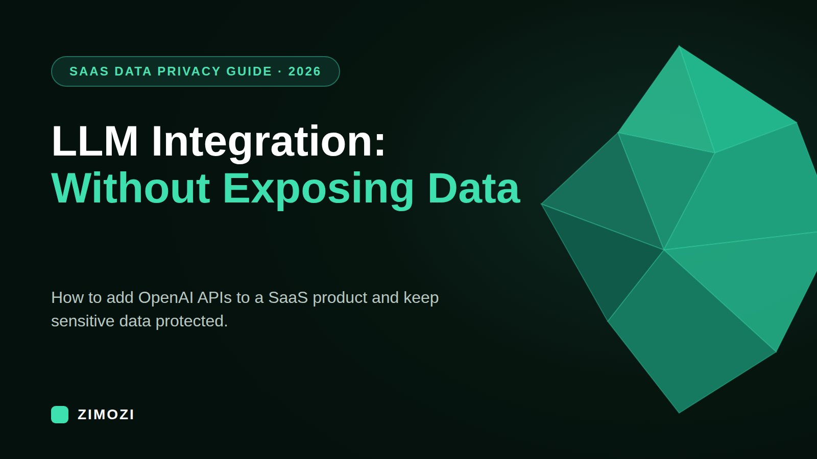 Enterprise LLM Integration: How to Add OpenAI APIs to Your SaaS Product Without Exposing Sensitive Data